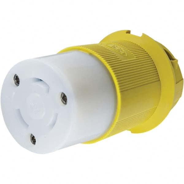 Hubbell Wiring Device-Kellems - 125V 30A NEMA L5-30R Marine Twist Lock Connector - Exact Tooling