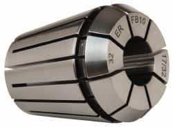 Kennametal - 17/32" ER32 Collet - 0.0203mm TIR, 40.01mm OAL, 32.99mm Overall Diam - Exact Tooling