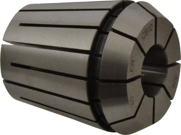 Kennametal - 0.585 to 0.625" ER40 Collet - 0.0203mm TIR, 46mm OAL, 41mm Overall Diam - Exact Tooling