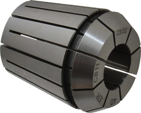 Kennametal - 23/32" ER40 Collet - 0.0203mm TIR, 46mm OAL, 41mm Overall Diam - Exact Tooling