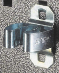 Triton - Spring Clip Standard Pegboard Hook - 1-1/2" Projection, Steel - Exact Tooling