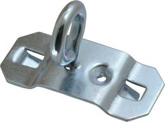 Triton - 1/2" ID, 3/16" Diam, 1-1/8" Long Single Ring Tool Holder Pegboard Hook - 1-1/4" Projection, Steel - Exact Tooling