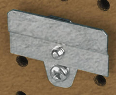 Triton - 13/32" Long Bin Clip Pegboard Hook - 3/8" Projection, Steel - Exact Tooling