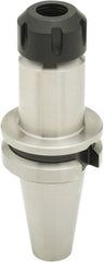 Parlec - 1mm to 16mm Capacity, 4" Projection, BT40 Taper Shank, ER25 Collet Chuck - 6.58" OAL - Exact Tooling