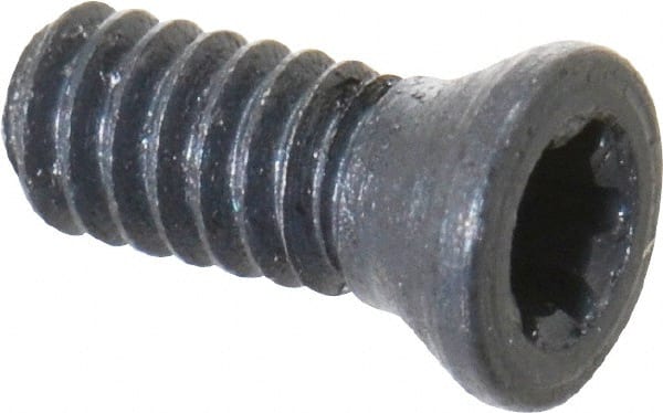 Cutting Tool Technologies - Torx Cap Screw for Indexable End Mills - #3-48 Thread, Industry Std S-4, For Use with Inserts - Exact Tooling