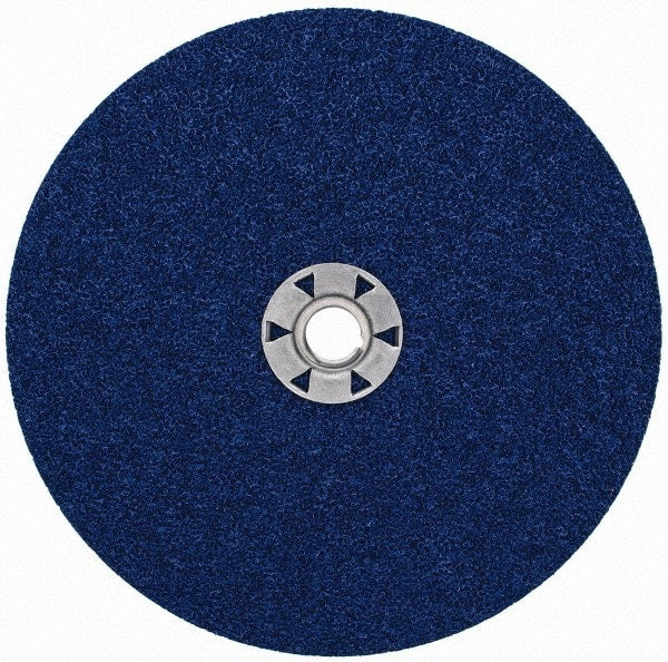 Norton - 7" Diam 36 Grit Fiber Disc - Very Coarse Grade, Zirconia Alumina, 8,600 Max RPM, Series F826 - Exact Tooling