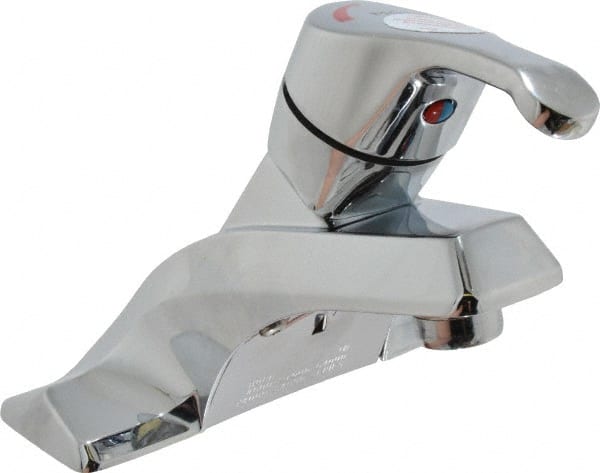 Moen - Lever Handle, Deck Plate Bathroom Faucet - One Handle, No Drain, Standard Spout - Exact Tooling