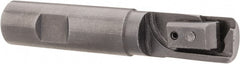 APT - 3/4" Cut Diam, 0.65" Max Depth of Cut, 3/4" Shank Diam, 3-7/8" OAL, Indexable Square Shoulder End Mill - TPC 32..., TPG 32., TPU 32. Inserts, Weldon Shank, 90° Lead Angle, Series Tri-Dex - Exact Tooling
