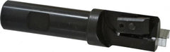 APT - 1" Cut Diam, 0.65" Max Depth of Cut, 3/4" Shank Diam, 3-7/8" OAL, Indexable Square Shoulder End Mill - TPC 32..., TPG 32., TPU 32. Inserts, Weldon Shank, 90° Lead Angle, Series Tri-Dex - Exact Tooling