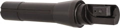 APT - 1" Cut Diam, 0.65" Max Depth of Cut, 5-7/8" OAL, Indexable Square Shoulder End Mill - TPC 32..., TPG 32., TPU 32. Inserts, R8 90° Lead Angle, Series Tri-Dex - Exact Tooling