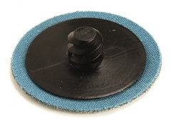 Superior Abrasives - 2" Disc Diam, 60 Grit, Aluminum Oxide Quick Change Disc - Type R Attaching System, Coated, Medium Grade - Exact Tooling