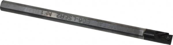 Kennametal - Internal Thread, Right Hand Cut, 9.53mm Shank Width x 3/8" Shank Height Indexable Threading Toolholder - 152.4mm OAL, LT 11NR Insert Compatibility, E06 Toolholder, Series LT Threading - Exact Tooling