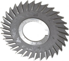 Value Collection - 3" Blade Diam x 3/32" Blade Thickness, 1" Hole, 32 Teeth, High Speed Steel Side Chip Saw - Straight Tooth, Arbor Connection, Uncoated - Exact Tooling