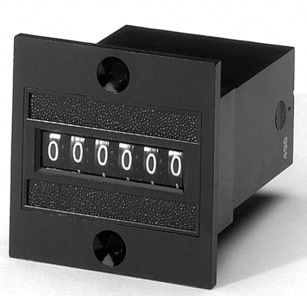Durant - 4 Digit Wheel Display Counter - Pushbutton Reset - Exact Tooling
