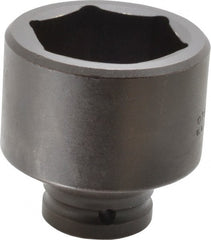 Proto - 3/4" Drive 2-1/8" Standard Impact Socket - 6 Points, 3-3/32" OAL - Exact Tooling