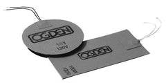 Value Collection - 18" Long x 1" Wide, Rectangular, Silicon Rubber, Standard Heat Blanket - 120 Volt, Plain Back, Use with Metal Containers - Exact Tooling