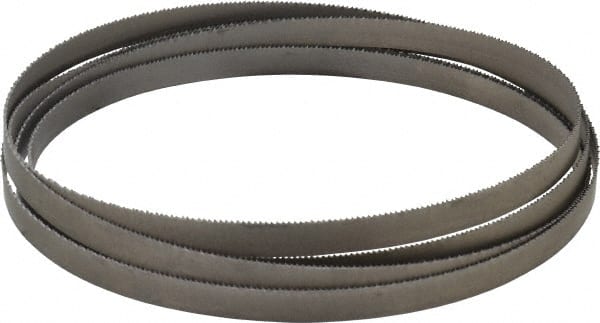 Irwin Blades - 14 TPI, 10' 5" Long x 1/2" Wide x 0.035" Thick, Welded Band Saw Blade - Bi-Metal, Toothed Edge, Wavy Tooth Set - Exact Tooling