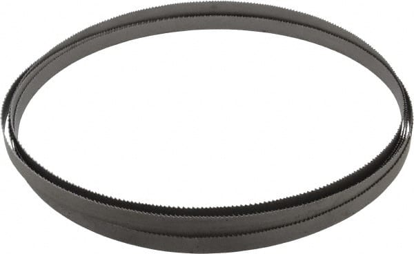 Irwin Blades - 10 to 14 TPI, 13' 3" Long x 1/2" Wide x 0.025" Thick, Welded Band Saw Blade - Bi-Metal, Toothed Edge - Exact Tooling