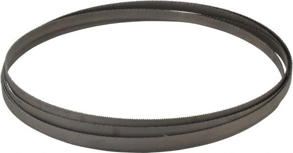 Irwin Blades - 14 TPI, 14' 6" Long x 1/2" Wide x 0.035" Thick, Welded Band Saw Blade - Bi-Metal, Toothed Edge, Wavy Tooth Set - Exact Tooling