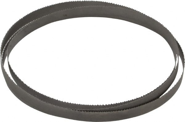 Irwin Blades - 10 to 14 TPI, 5' 4-1/2" Long x 1/2" Wide x 0.02" Thick, Welded Band Saw Blade - Bi-Metal, Toothed Edge - Exact Tooling