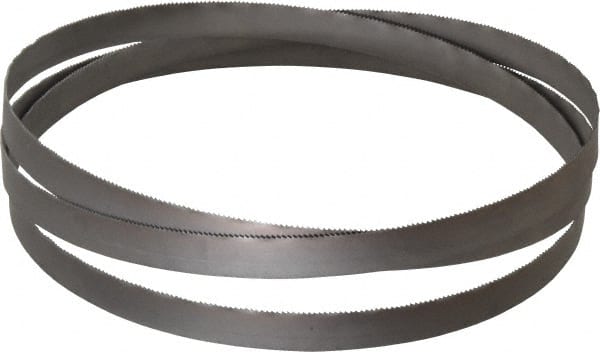 Irwin Blades - 18 TPI, 5' 4-1/2" Long x 1/2" Wide x 0.02" Thick, Welded Band Saw Blade - Bi-Metal, Toothed Edge, Wavy Tooth Set - Exact Tooling