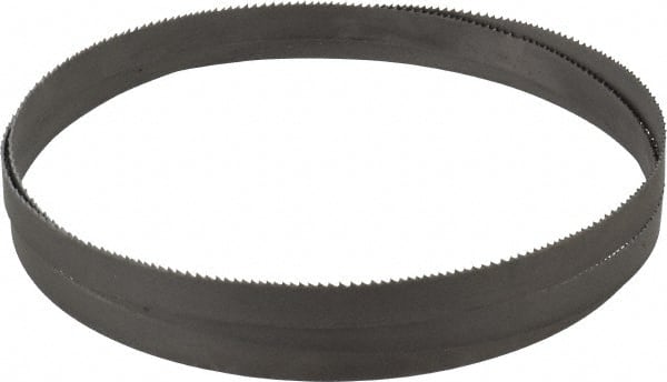 Irwin Blades - 10 to 14 TPI, 5' 4" Long x 1/2" Wide x 0.025" Thick, Welded Band Saw Blade - Bi-Metal, Toothed Edge - Exact Tooling