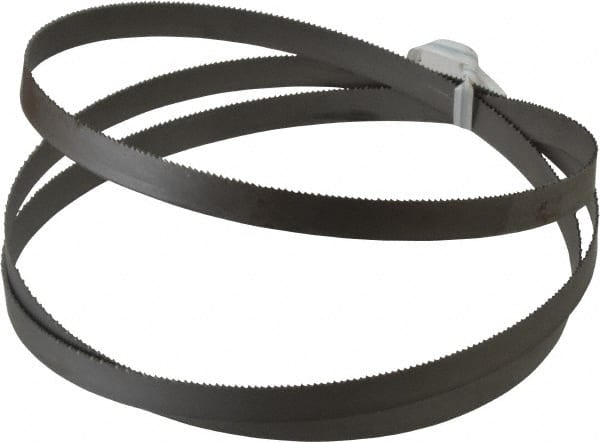 Irwin Blades - 14 TPI, 5' 5" Long x 1/2" Wide x 0.035" Thick, Welded Band Saw Blade - Bi-Metal, Toothed Edge, Wavy Tooth Set - Exact Tooling