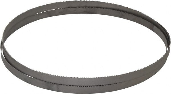 Irwin Blades - 10 to 14 TPI, 7' 5" Long x 1/2" Wide x 0.025" Thick, Welded Band Saw Blade - Bi-Metal, Toothed Edge - Exact Tooling