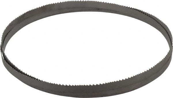 Irwin Blades - 6 to 10 TPI, 7' 5" Long x 1/2" Wide x 0.025" Thick, Welded Band Saw Blade - Bi-Metal, Toothed Edge - Exact Tooling