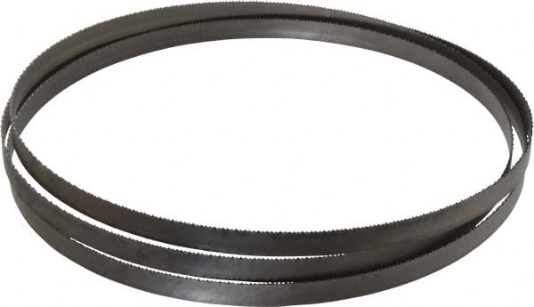 Irwin Blades - 14 TPI, 7' 6" Long x 1/2" Wide x 0.035" Thick, Welded Band Saw Blade - Bi-Metal, Toothed Edge, Wavy Tooth Set - Exact Tooling