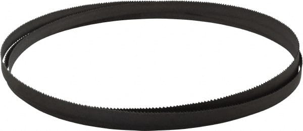 Irwin Blades - 10 to 14 TPI, 7' 9" Long x 1/2" Wide x 0.025" Thick, Welded Band Saw Blade - Bi-Metal, Toothed Edge - Exact Tooling