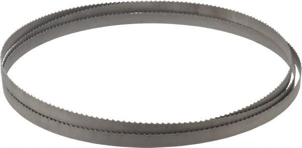 Irwin Blades - 6 TPI, 7' 9-1/2" Long x 1/2" Wide x 0.025" Thick, Welded Band Saw Blade - Bi-Metal, Toothed Edge - Exact Tooling