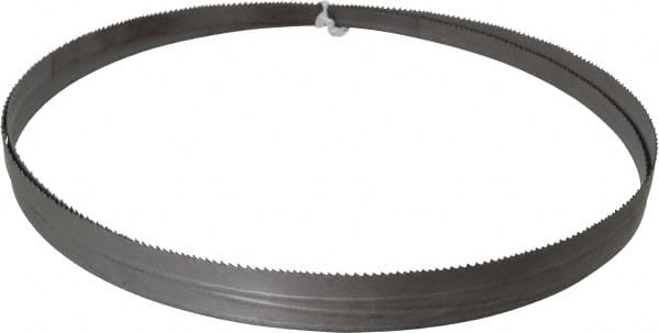 Irwin Blades - 8 to 12 TPI, 8' 2" Long x 1/2" Wide x 0.025" Thick, Welded Band Saw Blade - Bi-Metal, Toothed Edge - Exact Tooling