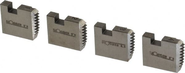 Value Collection - 3/4-14 NPT, Right Hand, High Speed Steel, Pipe Threader Die - Ridgid 12-R Compatibility - Exact Tooling
