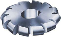 Value Collection - 7/64" Radius, 2-1/4" Diam, 12 Teeth, Arbor Connection, High Speed Steel Convex Radius Cutter - Form Relieved Relief, Bright Finish - Exact Tooling