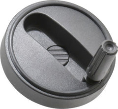 KIPP - 3.15" Diam, Thermoplastic Handwheel with Handle - 0.98" Hub Diam - Exact Tooling