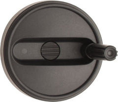 KIPP - 3.9" Diam, Thermoplastic Handwheel with Handle - 1.1" Hub Diam - Exact Tooling