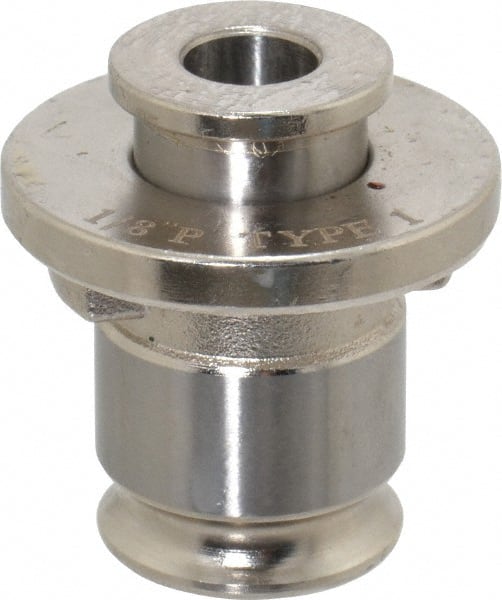 Accupro - 5/16" Tap Shank Diam, 1/8" SS Pipe Tap, #1 Tapping Adapter - 0.313 Inch Shank Diameter - Exact Tooling