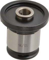 Accupro - 0.652" Tap Shank Diam, 13/16" Tap, #3 Tapping Adapter - 0.652 Inch Shank Diameter - Exact Tooling