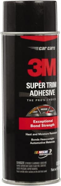 3M - 19 oz Aerosol Yellow Spray Adhesive - High Tack, 180°F Heat Resistance - Exact Tooling