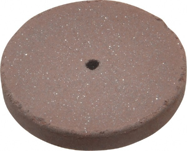 Cratex - 1" Diam x 1/16" Hole x 1/8" Thick, Surface Grinding Wheel - Silicon Carbide, Fine Grade, 25,000 Max RPM, Rubber Bond, No Recess - Exact Tooling