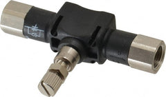 Legris - 1/8" NPT Threaded In-Line Flow Control Valve - 0 to 145 psi & Nylon Material - Exact Tooling