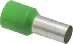 ACI - 6 AWG, Partially Insulated, Crimp Electrical Wire Ferrule - 12mm Long x 6.2mm Diameter Pin, 22.2mm Overall Length - Exact Tooling