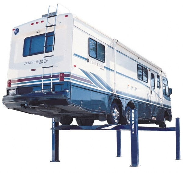 Bend-Pak - 27,000 Lb 4-Post Automotive Lift - 60' Max Height, 220 Volt, Steel - Exact Tooling
