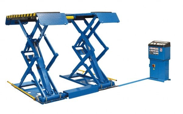 Bend-Pak - 7,000 Lb Safety Scissors Automotive Lift - 70' Max Height, 220 Volt, Steel - Exact Tooling
