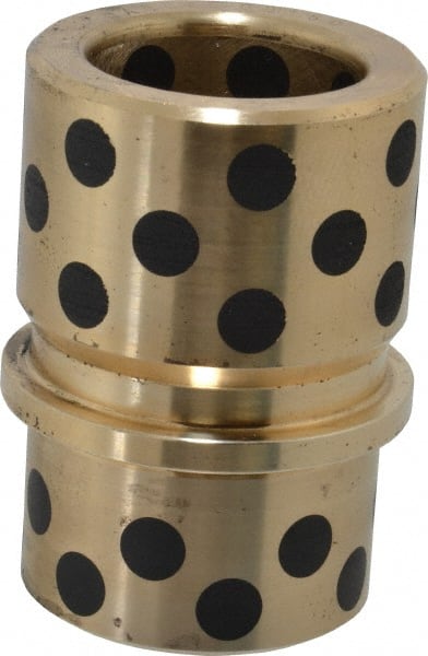 Dayton Lamina - 1-1/2" ID x 3-3/16" OAL, Cast Aluminum Bronze, Die & Mold Shoulder Bushing - Shoulder, 2-11/32" Bottom OD, 2" Top OD, 2" Under Collar, 2" Under Collar, 1-3/16" Above Collar - Exact Tooling
