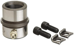 Dayton Lamina - 2" ID x 2-5/8" OAL, Steel, Die & Mold Shoulder Bushing - Short Shoulder, 2.909" Bottom OD, 2-1/2" Top OD, 3.064" Collar OD, 1" Under Collar, 1-5/8" Above Collar - Exact Tooling