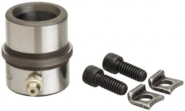 Dayton Lamina - 1-1/4" ID x 1-15/16" OAL, Steel, Bronze Plated Die & Mold Shoulder Bushing - Short Shoulder, 1.94" Bottom OD, 1-3/4" Top OD, 2.095" Collar OD, 13/16" Under Collar, 1-1/8" Above Collar - Exact Tooling