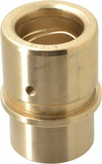 Dayton Lamina - 1-1/2" ID x 3-3/16" OAL, Bronze, Die & Mold Shoulder Bushing - Shoulder, 2.19" Bottom OD, 2" Top OD, 2.345" Collar OD, 2" Under Collar, 1-3/16" Above Collar - Exact Tooling