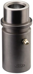 Dayton Lamina - 2-1/2" ID x 4-7/8" OAL, Steel, Die & Mold Shoulder Bushing - Extra Long Shoulder, 3.659" Bottom OD, 3-1/4" Top OD, 3.814" Collar OD, 3" Under Collar, 1-7/8" Above Collar - Exact Tooling